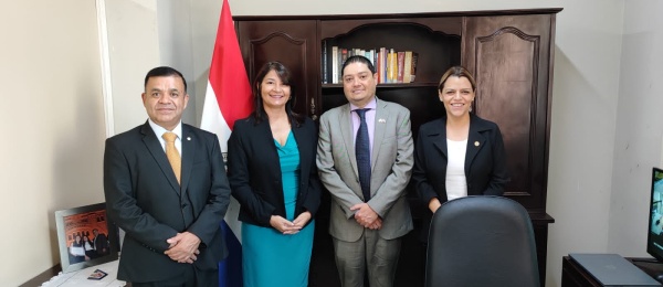 Cónsul de Colombia en Asunción se reunió con el Director General de Asuntos Consulares del Ministerio de Relaciones Exteriores de Paraguay