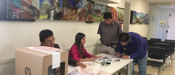 El Consulado de Colombia en Asunción dio apertura oficial a las elecciones en el exterior para Congreso de la República