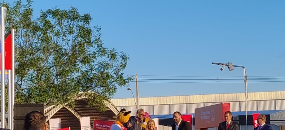 Embajada de Colombia en Paraguay acompaña a la delegación colombiana que participa en los Juegos Panamericanos Junior 2025