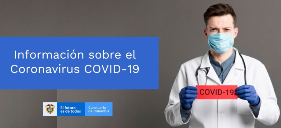 Consulado de Colombia en Asunción publica información relacionado con el Coronavirus 